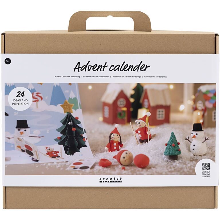 Adventskalender DIY Modellera
