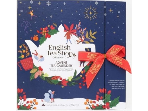 Adventskalender English Tea Shop set julörter te (25x2) BIO 50 g