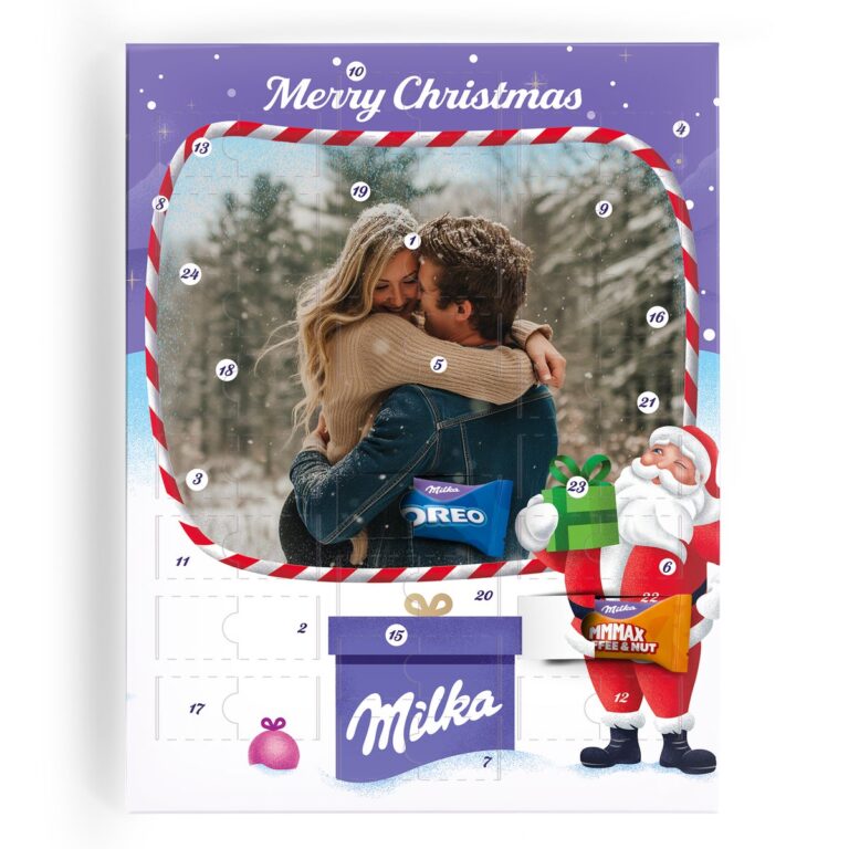 Adventskalender - Milka Favorites märke