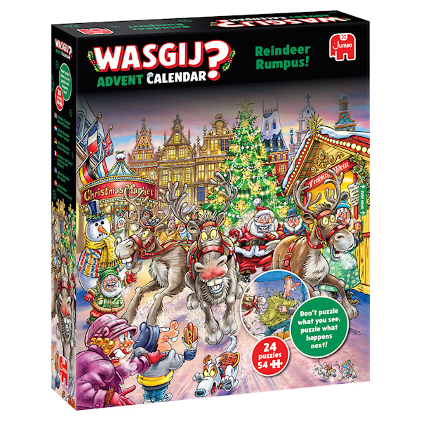 Adventskalender Pusselkalender Wasgij 2025