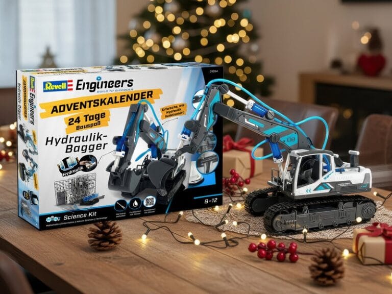 Adventskalender med Hydraulisk Grävmaskin - Revell