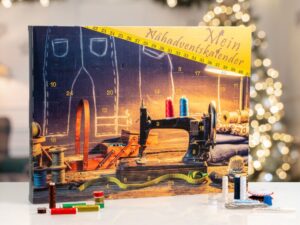 Adventskalender med Sytillbehör