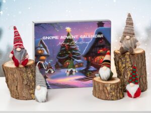 Adventskalender med Tomtar