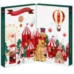 Adventskalender med marmelad 24 luckor Andrésy Confitures