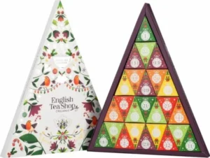 English Tea Shop Adventskalender triangulär vit 25 pyramider BIO 50g