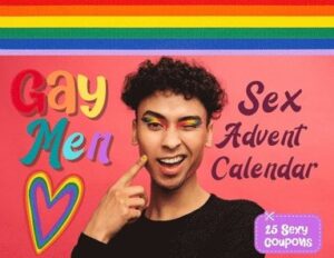 Gay men sex advent calendar book