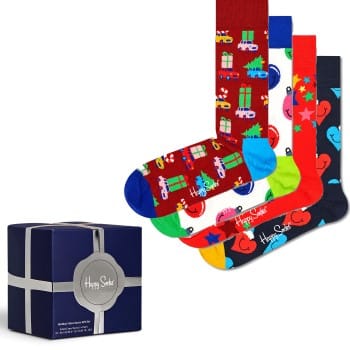 Happy socks 4-pack Holiday Vibes Gift Box