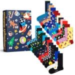 Happy socks Strumpor 24P Advent Calendar Socks Gift Set Flerfärgad-2 bomull Strl 41/46