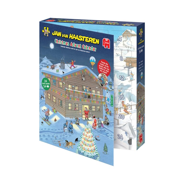 Jan van Haasteren Pussel Julkalender - 2025 Adventskalender 24 x 54 Bitar