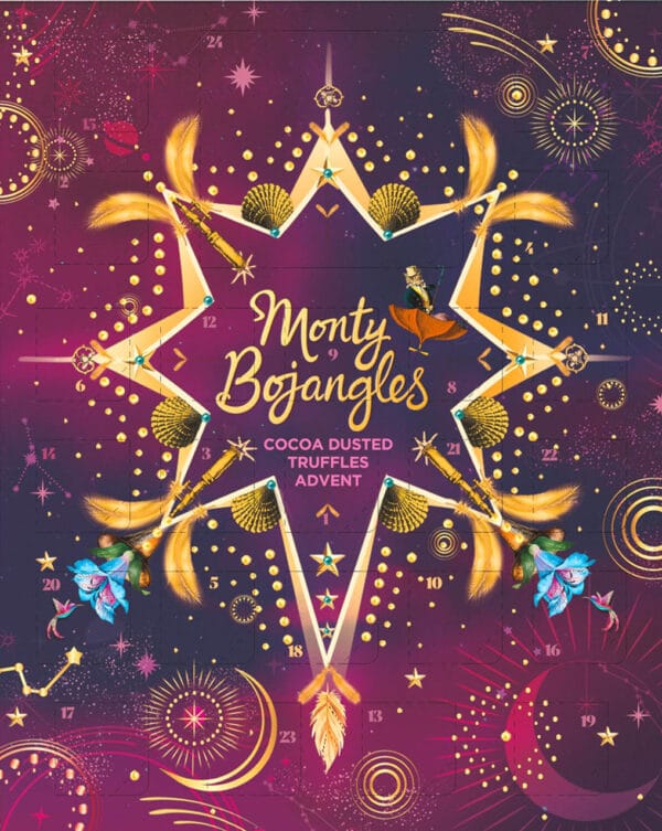 Monty Bojangles Adventskalender Christmas Winter Night 24 luckor 235g