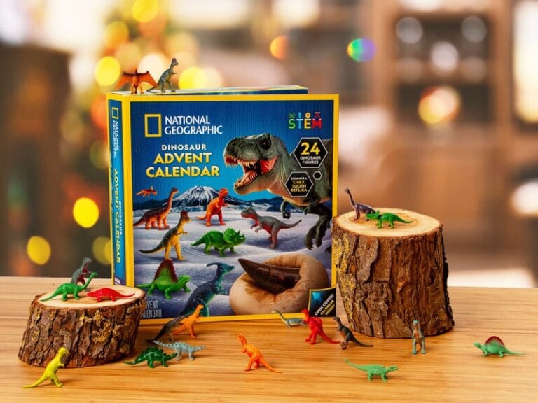 National Geographic Adventskalender med Dinosaurier