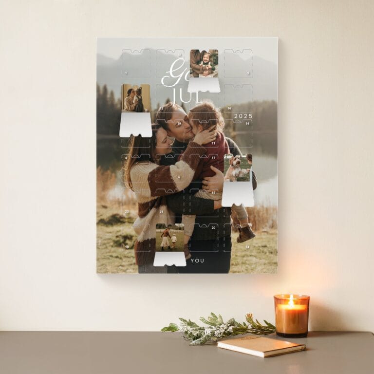 Personlig adventskalender - Foton