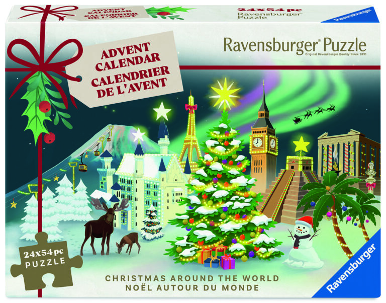 Pusselkalender 24x54 Bitar Ravenburger 2025
