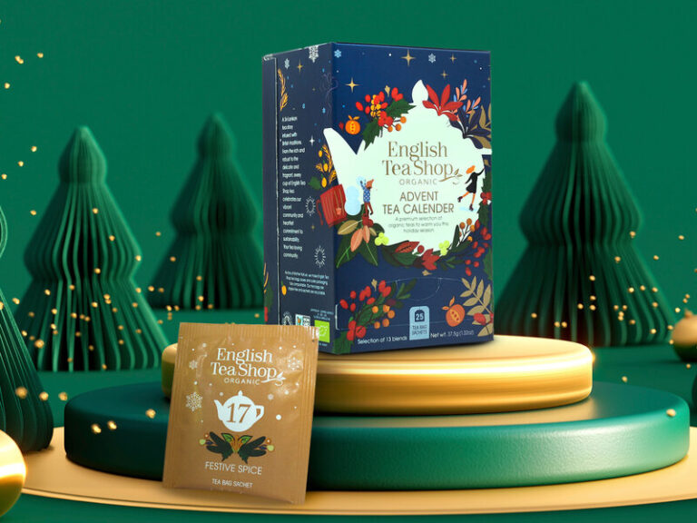 Tekalender Blå Ask - English Tea Shop