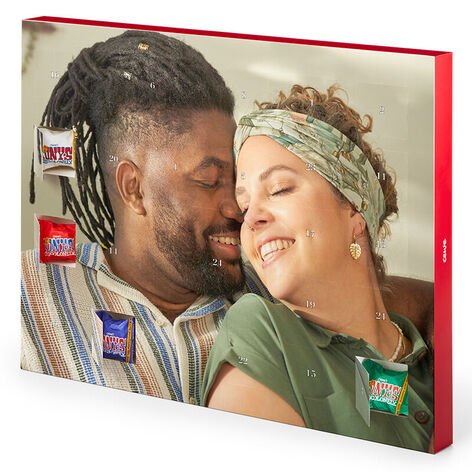 Tony's Chocolonely chokladkalender med bild - liggande