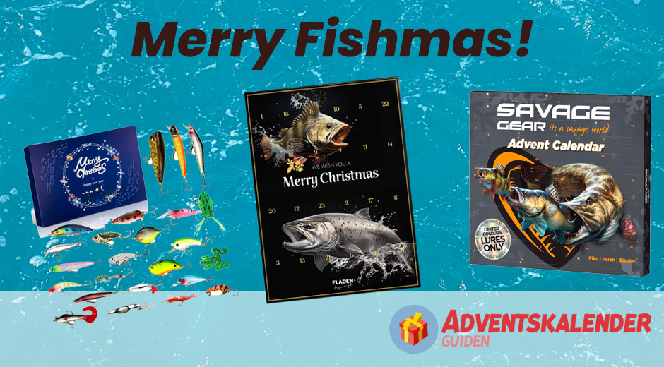 merry fishmas - adventskalender med fiskedrag