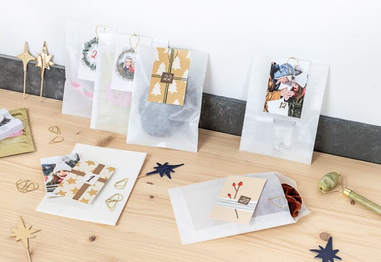 smartphoto DIY Adventskalender Påsar med Svart gem - 24 st